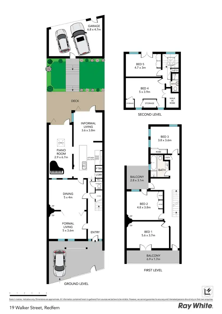 Floorplan of Homely house listing, 19 Walker Street, Redfern NSW 2016