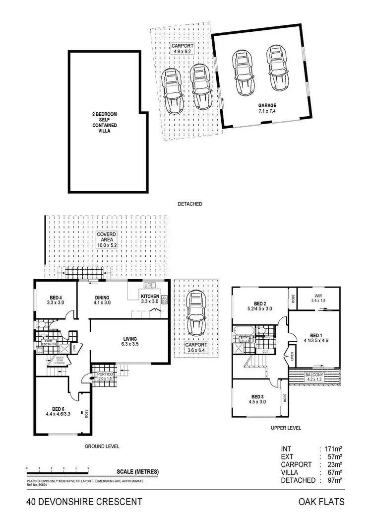 Floorplan of Homely house listing, 40 Devonshire Crescent, Oak Flats NSW 2529