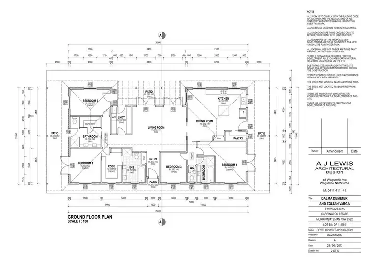 Floorplan of Homely house listing, 6 Marquess Place, Murrumbateman NSW 2582