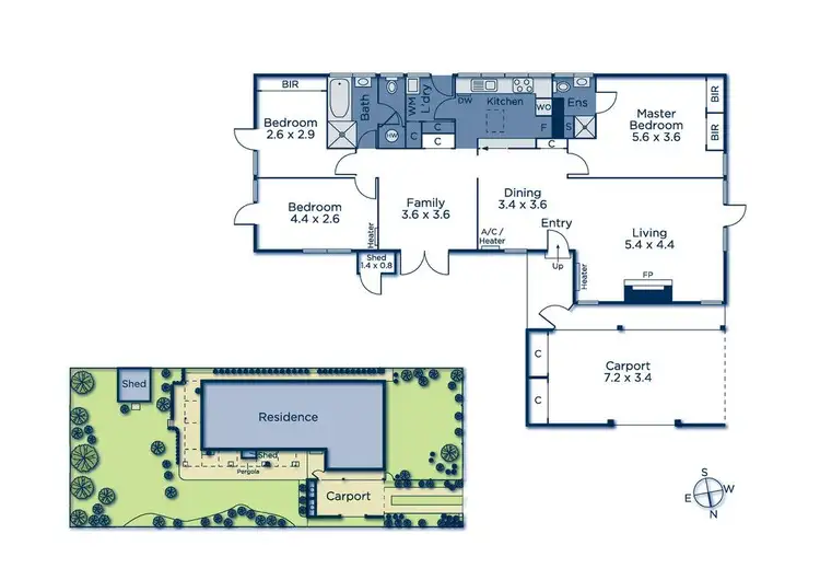 Floorplan of Homely house listing, 18 Bennett Parade, Kew East VIC 3102