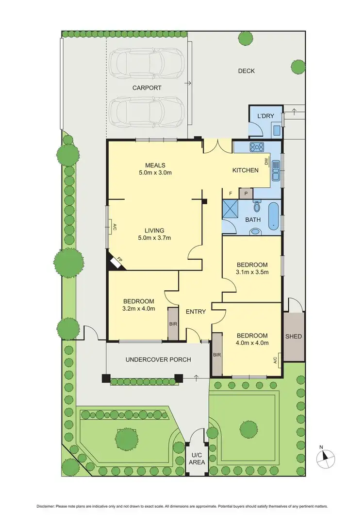 Floorplan of Homely house listing, 59 Harding Street, Coburg VIC 3058