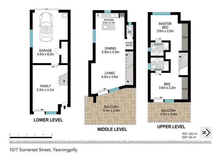 Floorplan of Homely townhouse listing, 10/7 Somerset Street, Yeerongpilly QLD 4105
