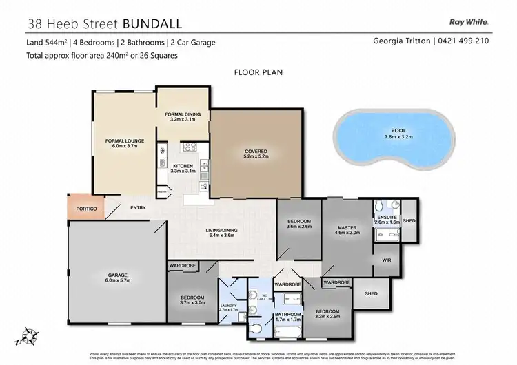 Floorplan of Homely house listing, 38 Heeb Street, Bundall QLD 4217
