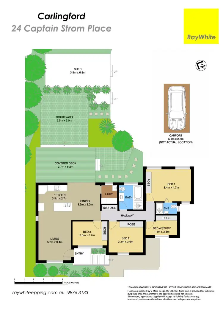 Floorplan of Homely house listing, 24 Captain Strom Place, Carlingford NSW 2118