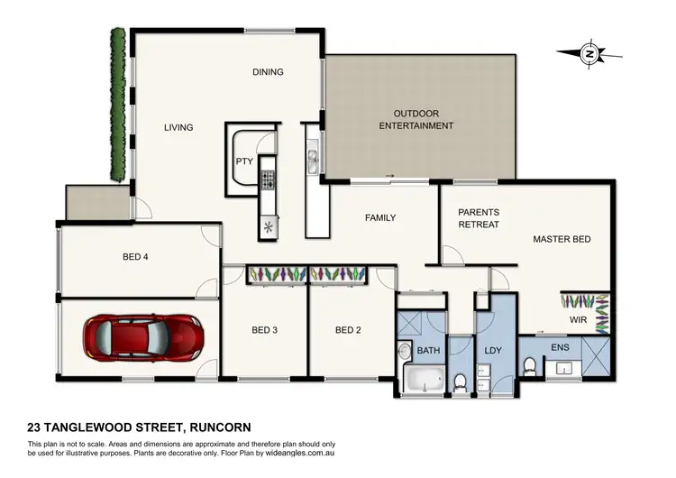 Floorplan of Homely house listing, 23 Tanglewood Street, Runcorn QLD 4113