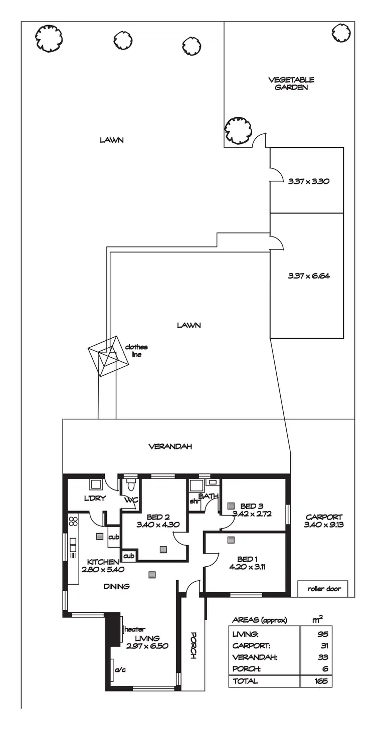 Floorplan of Homely house listing, 8 Siddall Road, Elizabeth Vale SA 5112