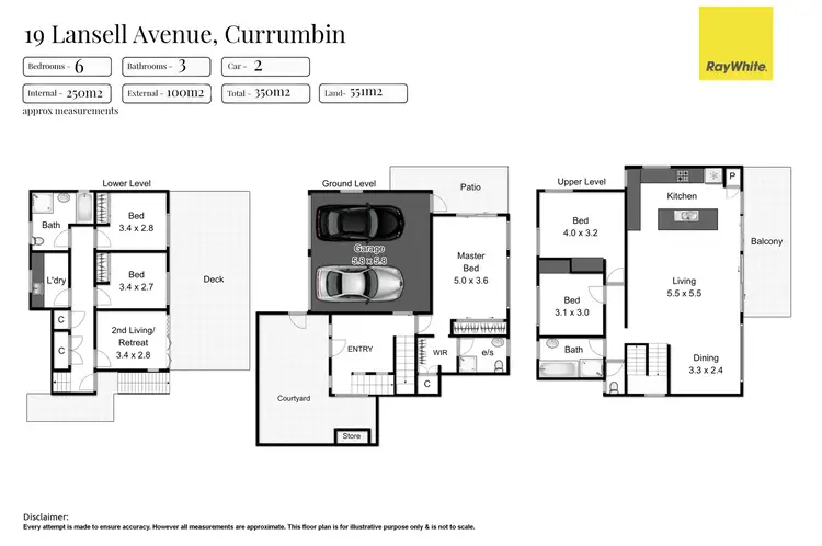 Floorplan of Homely house listing, 19 Lansell Avenue, Currumbin QLD 4223