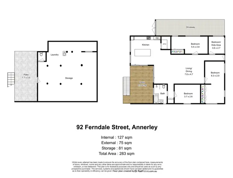 Floorplan of Homely house listing, 92 Ferndale Street, Annerley QLD 4103