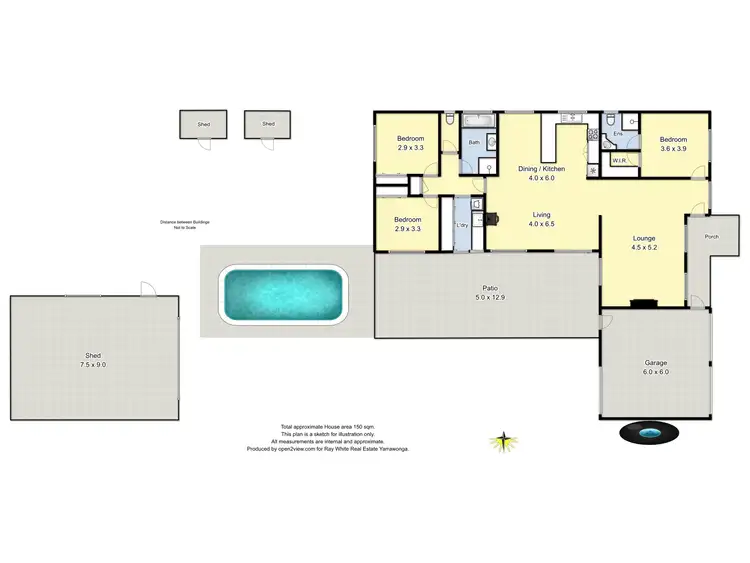 Floorplan of Homely house listing, 14 Anchorage Way, Yarrawonga VIC 3730