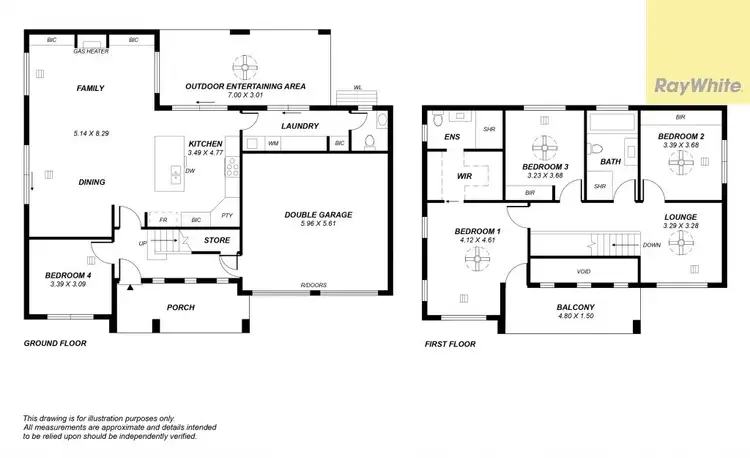 Floorplan of Homely house listing, 1A Adair Street, Newton SA 5074