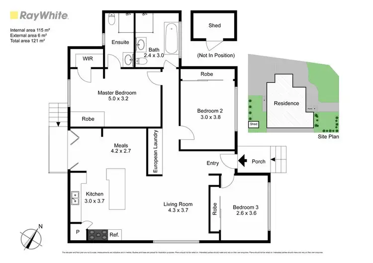 Floorplan of Homely house listing, 1 Fenton Street, Huntingdale VIC 3166