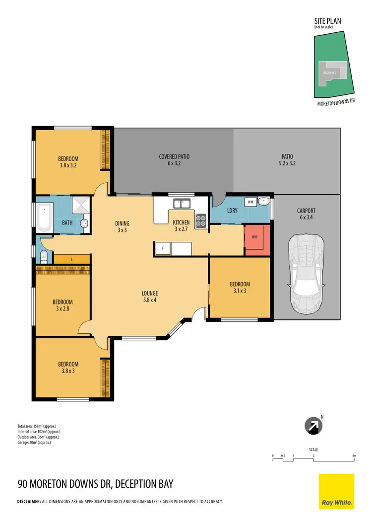 Floorplan of Homely house listing, 90 Moreton Downs Drive, Deception Bay QLD 4508