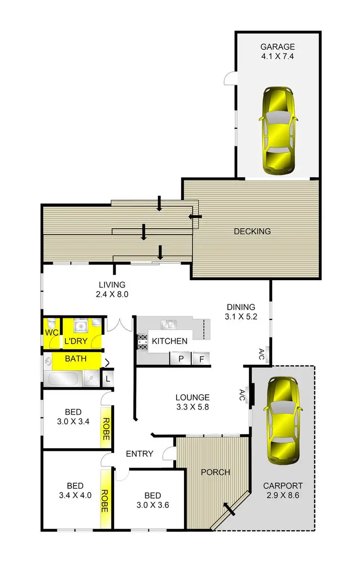 Floorplan of Homely house listing, 30 Newton Avenue, Bell Post Hill VIC 3215