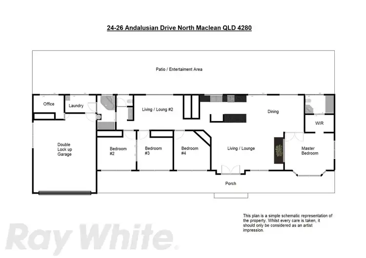 Floorplan of Homely house listing, 24-26 Andalusian Drive, North Maclean QLD 4280