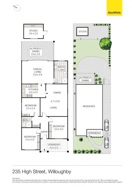 Floorplan of Homely house listing, 235 High Street, Willoughby NSW 2068