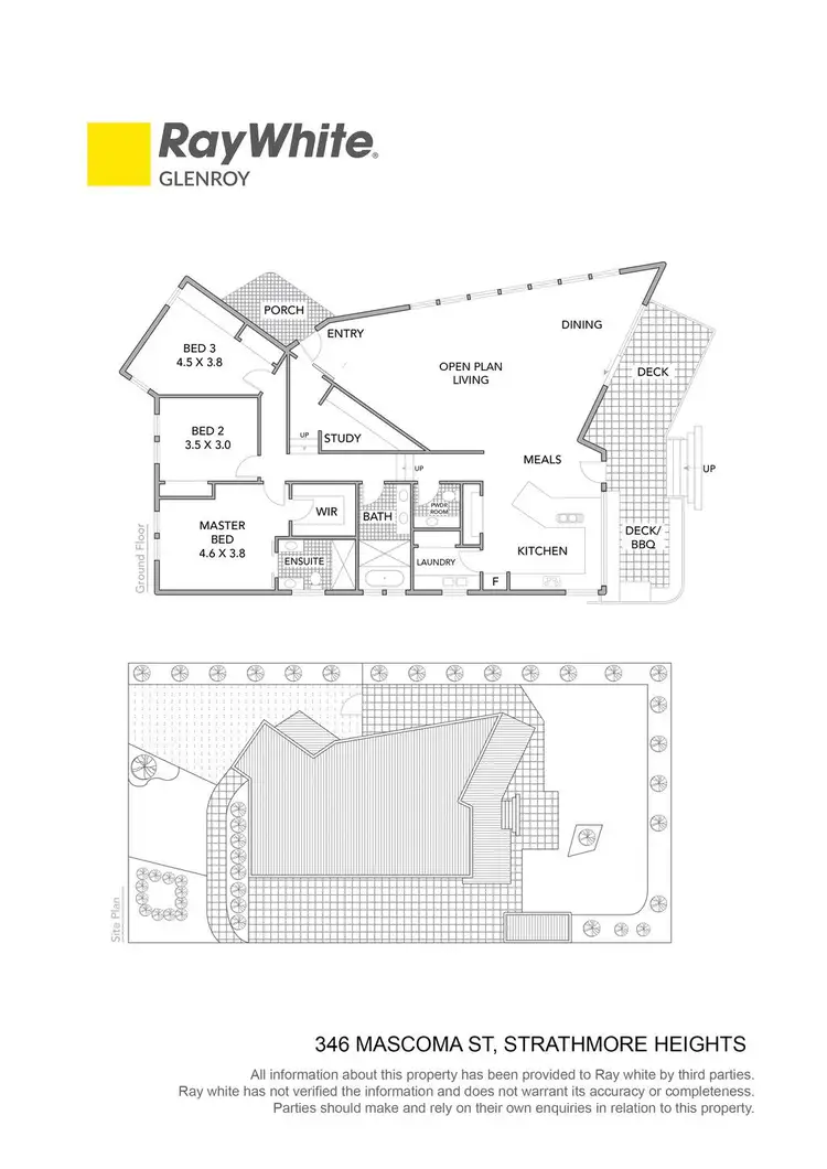 Floorplan of Homely house listing, 346 Mascoma Street, Strathmore VIC 3041