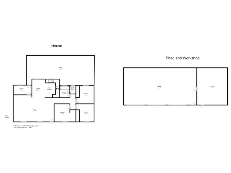 Floorplan of Homely house listing, 4 Grove Road, Holmview QLD 4207