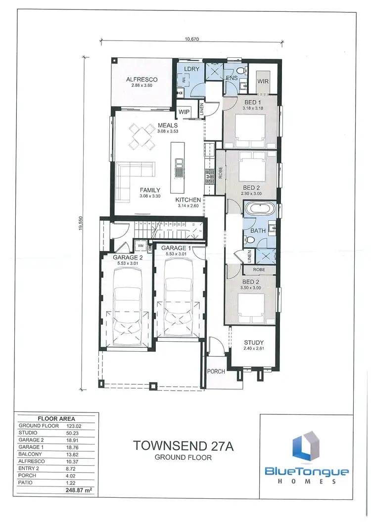 Floorplan of Homely house listing, 4A Wee Jasper Street, Gregory Hills NSW 2557