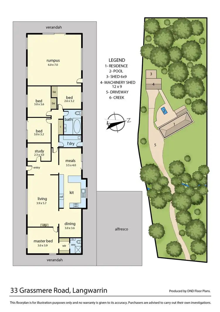 Floorplan of Homely house listing, 33 Grassmere Road, Langwarrin VIC 3910
