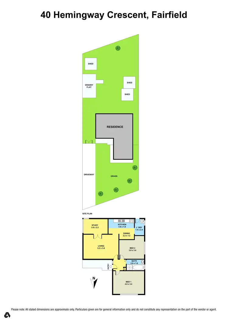 Floorplan of Homely house listing, 40 Hemingway Crescent, Fairfield NSW 2165