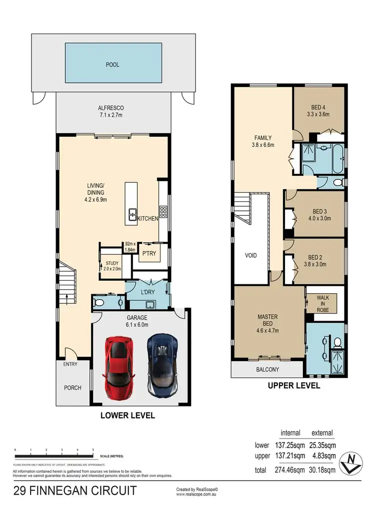 Floorplan of Homely house listing, 29 Finnegan Circuit, Oxley QLD 4075