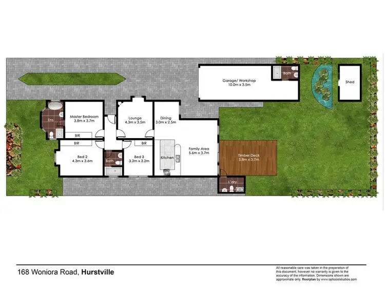 Floorplan of Homely house listing, 168 Woniora Road, South Hurstville NSW 2221