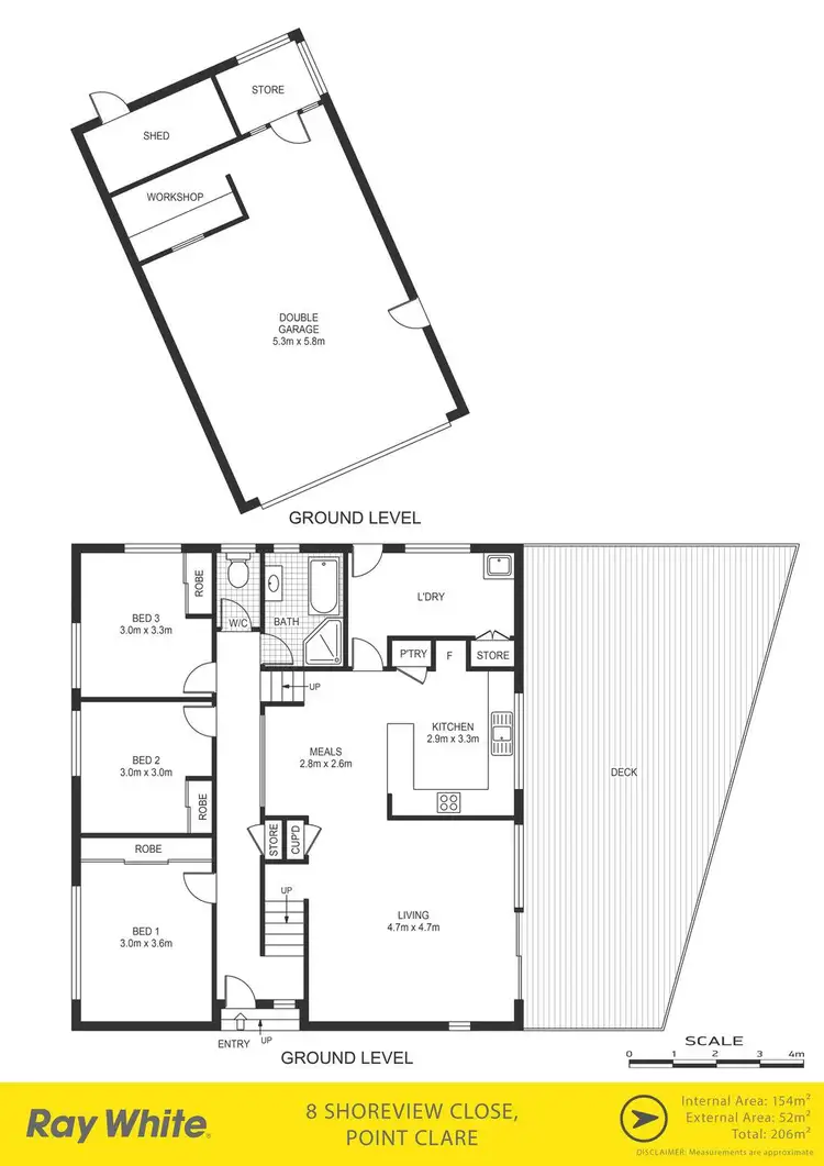 Floorplan of Homely house listing, 8 Shore View Close, Point Clare NSW 2250