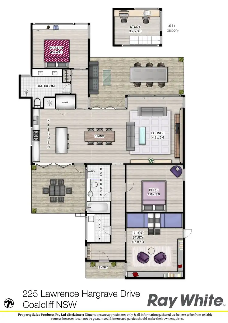 Floorplan of Homely house listing, 225 Lawrence Hargrave, Coalcliff NSW 2508