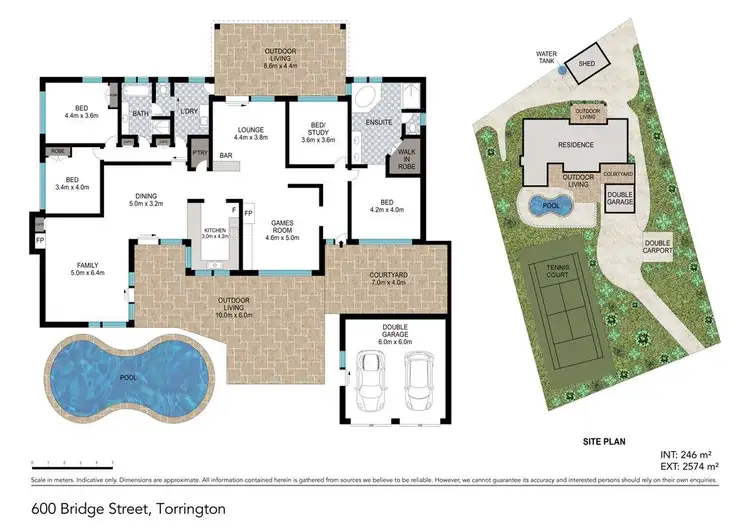 Floorplan of Homely house listing, 600 Bridge Street, Torrington QLD 4350