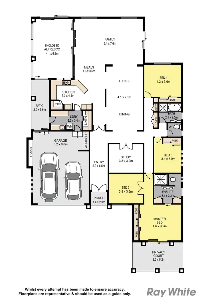 Floorplan of Homely house listing, 8 Putney Court, Murrumba Downs QLD 4503