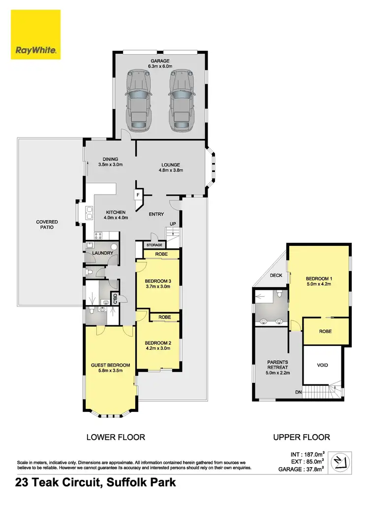 Floorplan of Homely house listing, 23 Teak Circuit, Suffolk Park NSW 2481