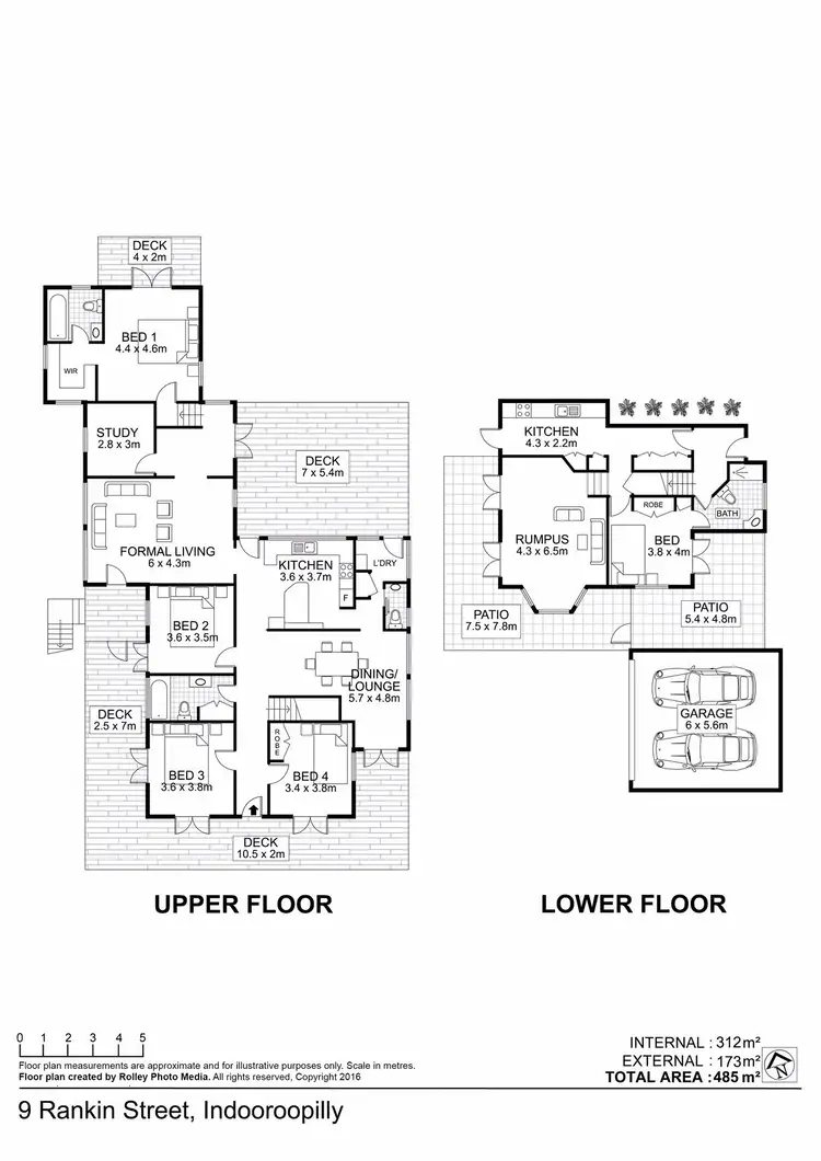 Floorplan of Homely house listing, 9 Rankin Street, Indooroopilly QLD 4068