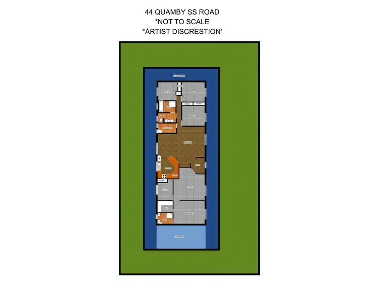 Floorplan of Homely rural property listing, 44 Quamby SS Lane, Young NSW 2594