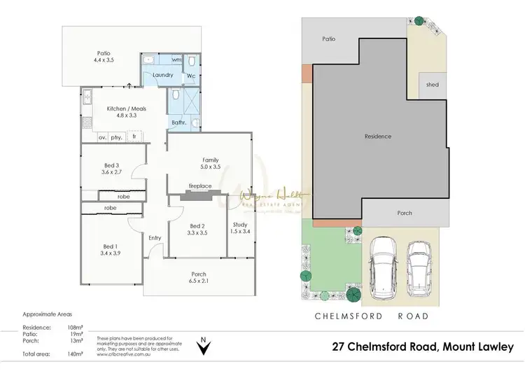 Floorplan of Homely house listing, 27 Chelmsford Road, Mount Lawley WA 6050