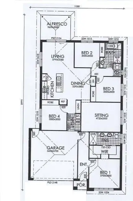 Floorplan of Homely house listing, 5 Paperbark Lane, Murray Bridge SA 5253