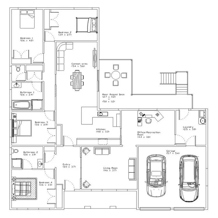 Floorplan of Homely house listing, 9 Kurumben Place, West Bathurst NSW 2795