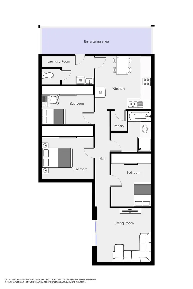 Floorplan of Homely house listing, 1A Reilly Street, Merbein VIC 3505