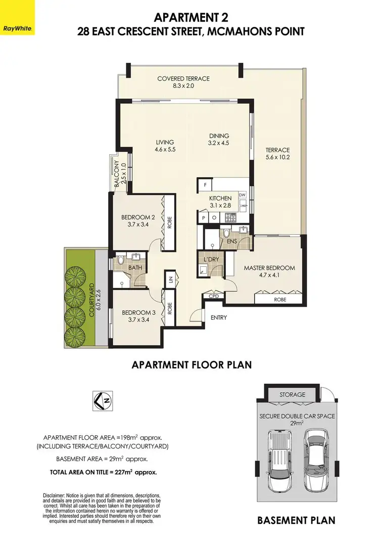 Floorplan of Homely apartment listing, 2/28 East Crescent Street, Mcmahons Point NSW 2060