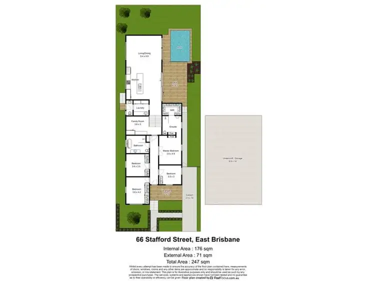 Floorplan of Homely house listing, 66 Stafford Street, East Brisbane QLD 4169