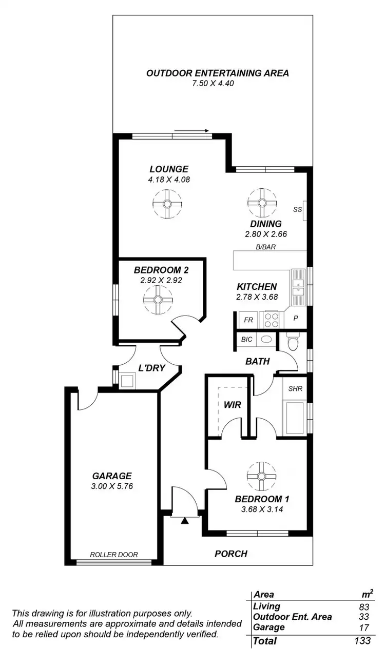 Floorplan of Homely house listing, 50 Carlisle Street, Ethelton SA 5015