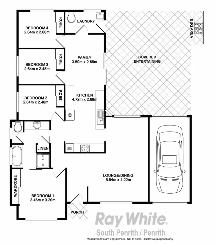 Floorplan of Homely house listing, 11 Magpie Place, Glenmore Park NSW 2745