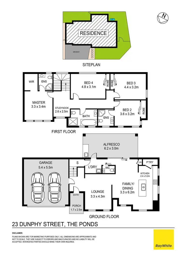 Floorplan of Homely house listing, 23 Dunphy Street, The Ponds NSW 2769