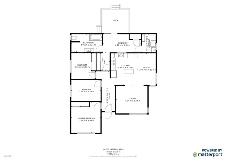 Floorplan of Homely house listing, 113 Murlong Street, Swan Hill VIC 3585