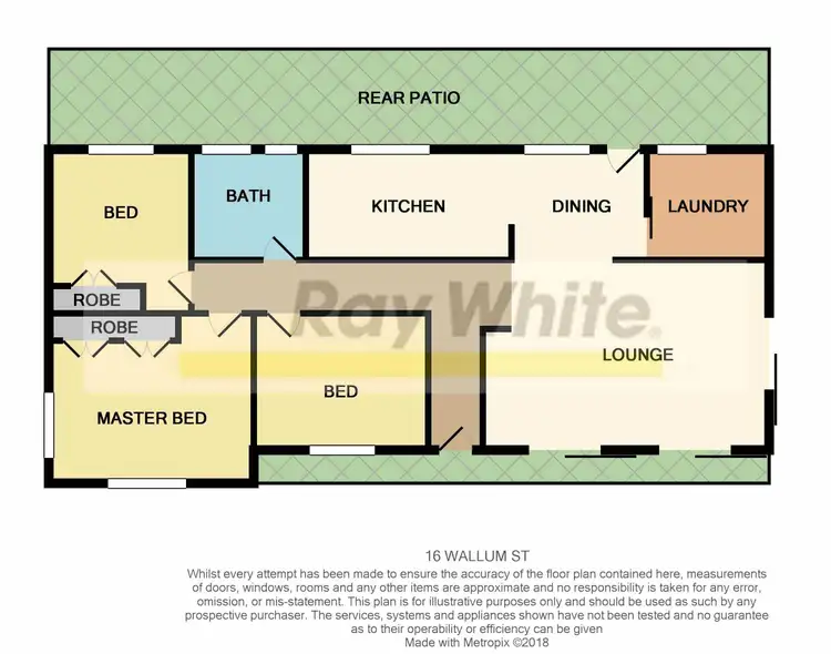 Floorplan of Homely house listing, 16 Wallum Street, Acacia Ridge QLD 4110