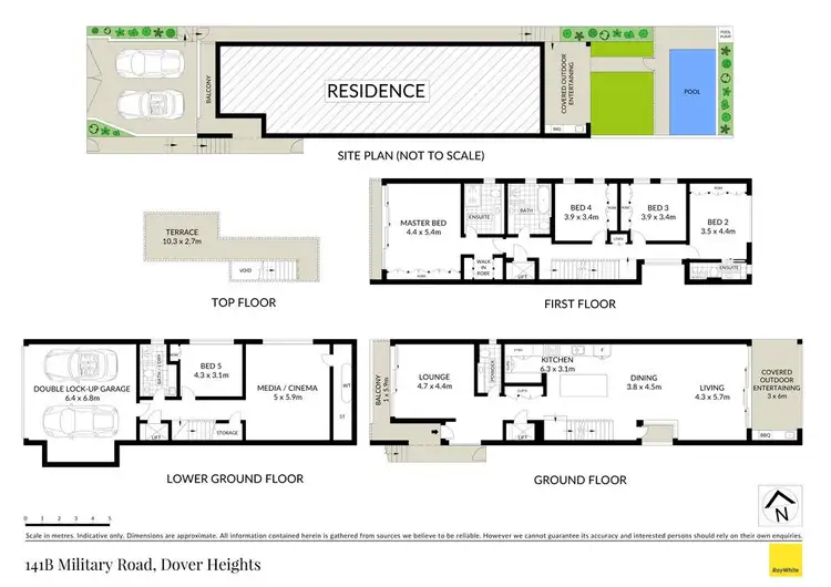 Floorplan of Homely house listing, 141B Military Road, Dover Heights NSW 2030