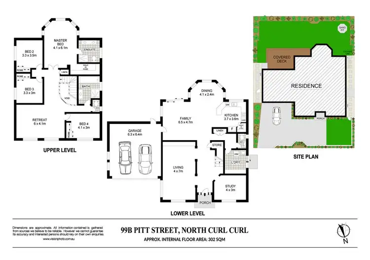 Floorplan of Homely house listing, 99B Pitt Road, North Curl Curl NSW 2099