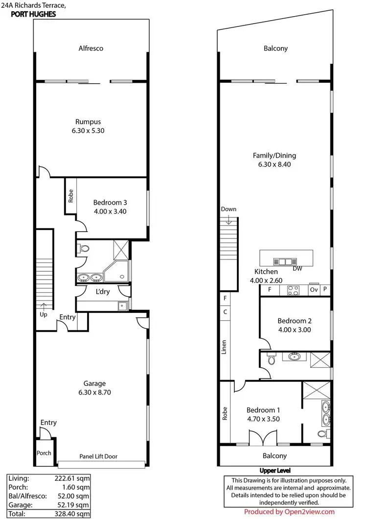Floorplan of Homely house listing, 25A Richards Terrace, Port Hughes SA 5558