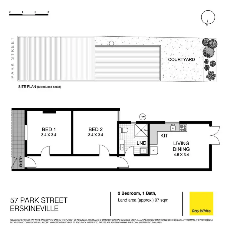 Floorplan of Homely house listing, 57 Park Street, Erskineville NSW 2043