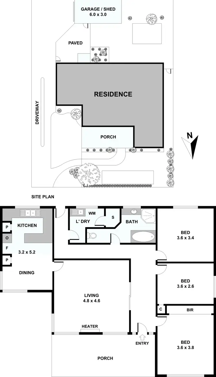 Floorplan of Homely house listing, 1/39 Strathallan Road, Macleod VIC 3085