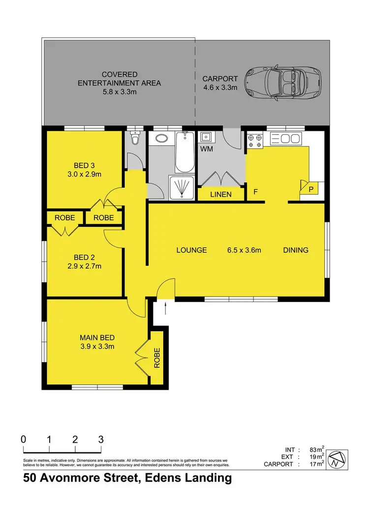 Floorplan of Homely house listing, 50 Avonmore Street, Edens Landing QLD 4207
